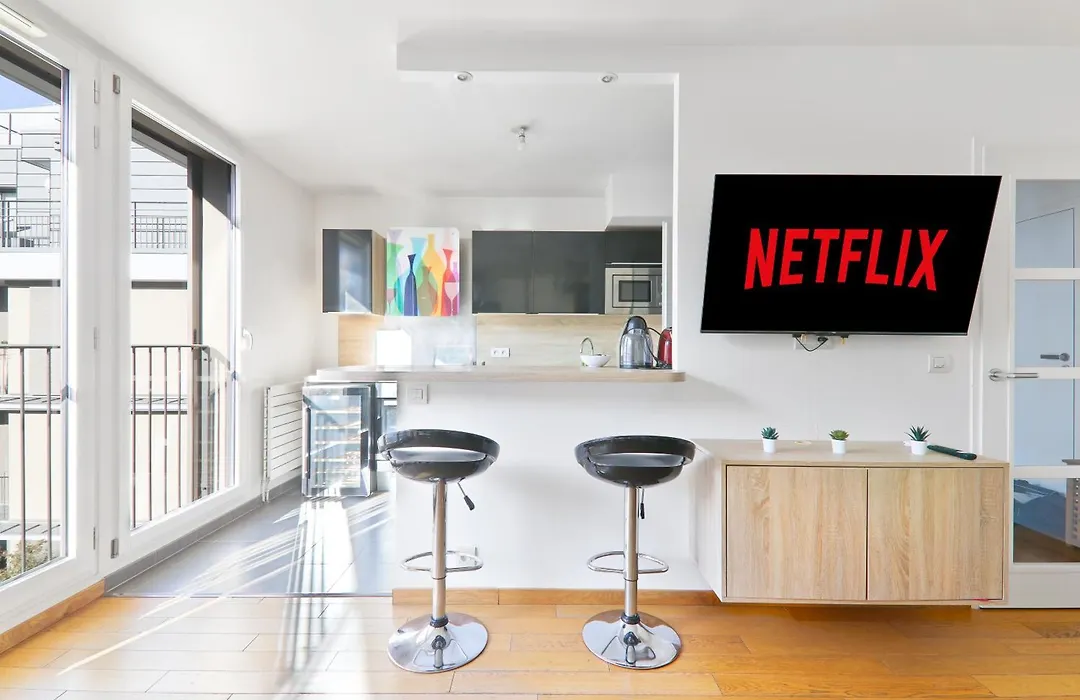 Appartement Quartier Tour Eiffel 6 Free Netflix-1