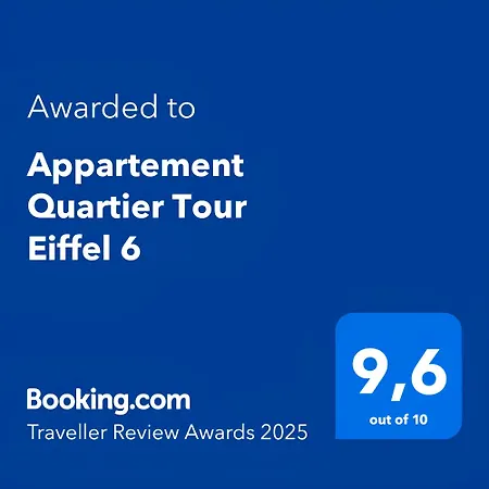 Appartement Quartier Tour Eiffel 6 Free Netflix-3