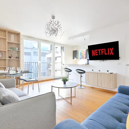 Appartement Quartier Tour Eiffel 6 Free Netflix-2